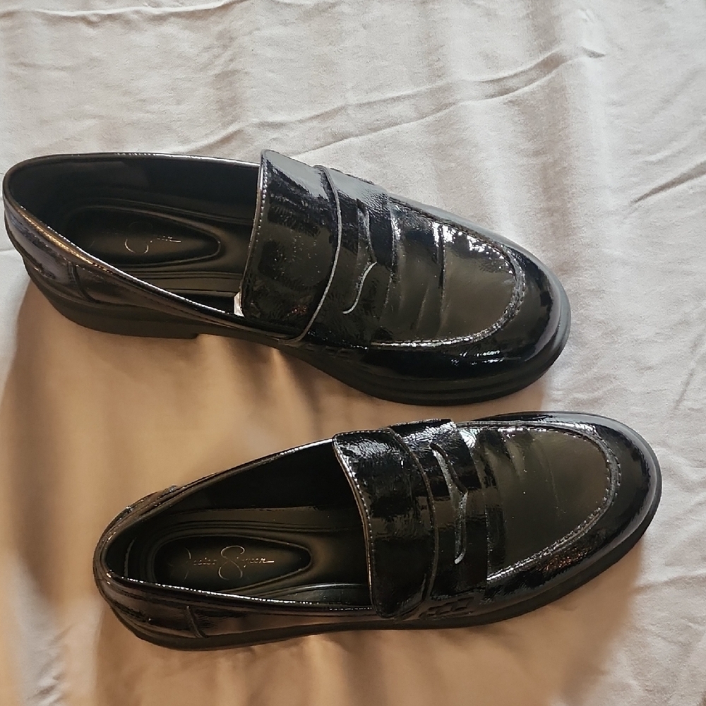 Jessica Simpson Size 9 Black Loafers